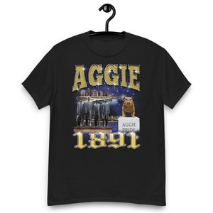 NC A&T Inspired tshirt l 90s Style Vintage T-shirt | Unisex Retro Bootleg Rap Tee l North Carolina A and T I HBCU l Aggie