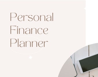 Personal Finance Starter Planner Beginner Planner Money Organiser Budget Organiser