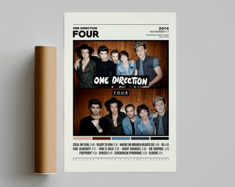 1d Album Cover Etsy