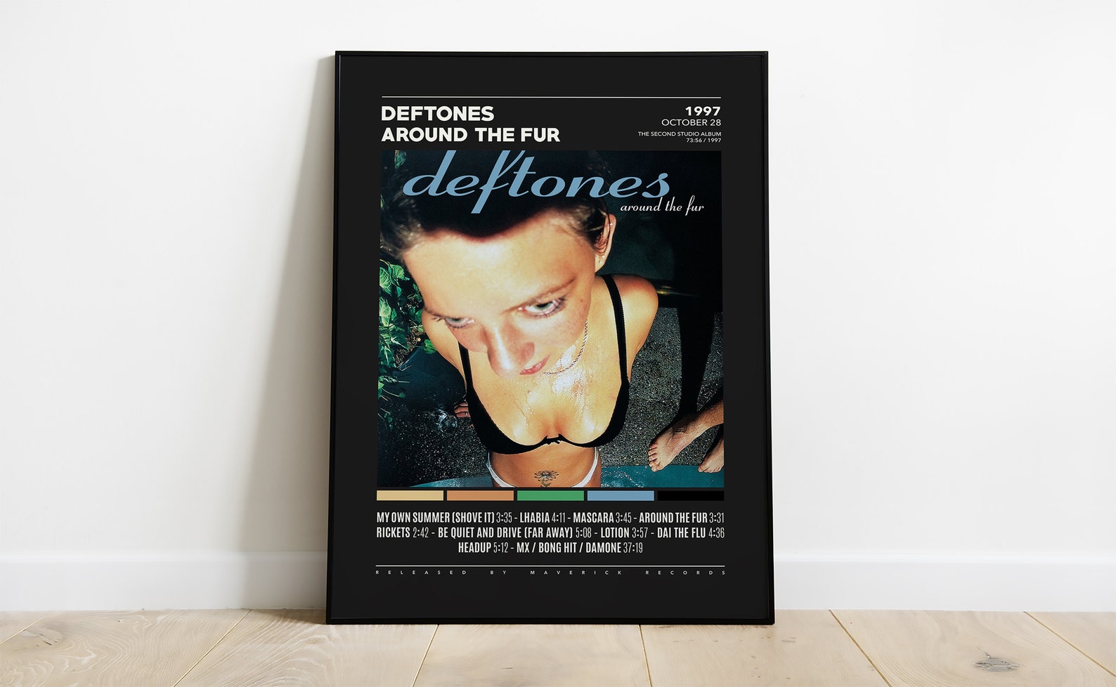 Deftones Posters / Around the Fur Poster Album Cover Poster Etsy