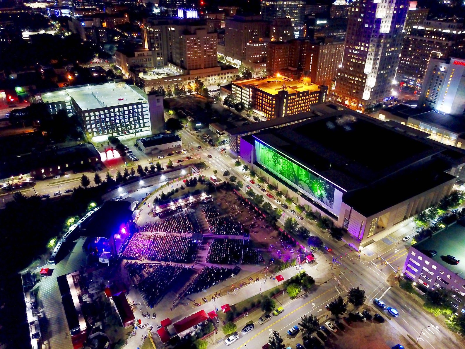 Raleigh's Red Hat Amphitheater and Convention Center at Etsy