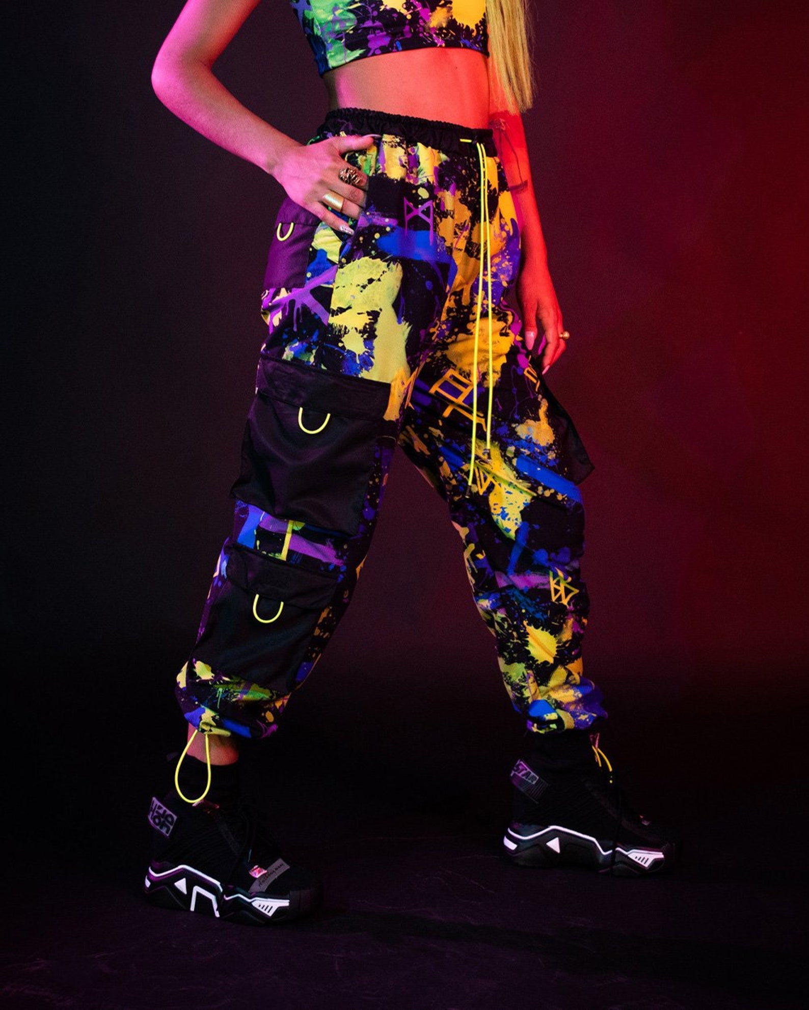 NEON GREEN PANTS Etsy