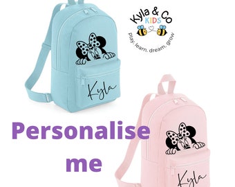 personalised disney backpack