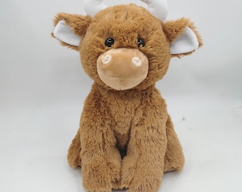 Cuddly Cow Soft Toy 25cm, Christmas Gift