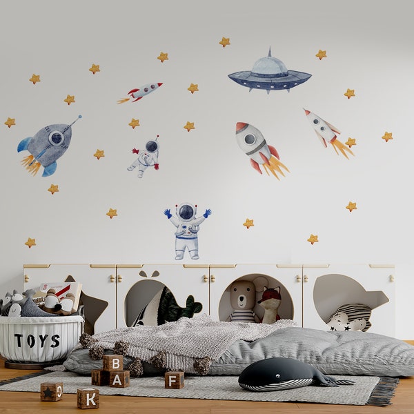 Space Themed Nursery Etsy