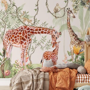 Safari Wallpaper peel and stick,