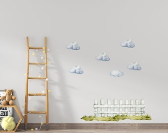 Farm Animal Nursery Wall Decals, Barnyard Country Farmhouse Decor