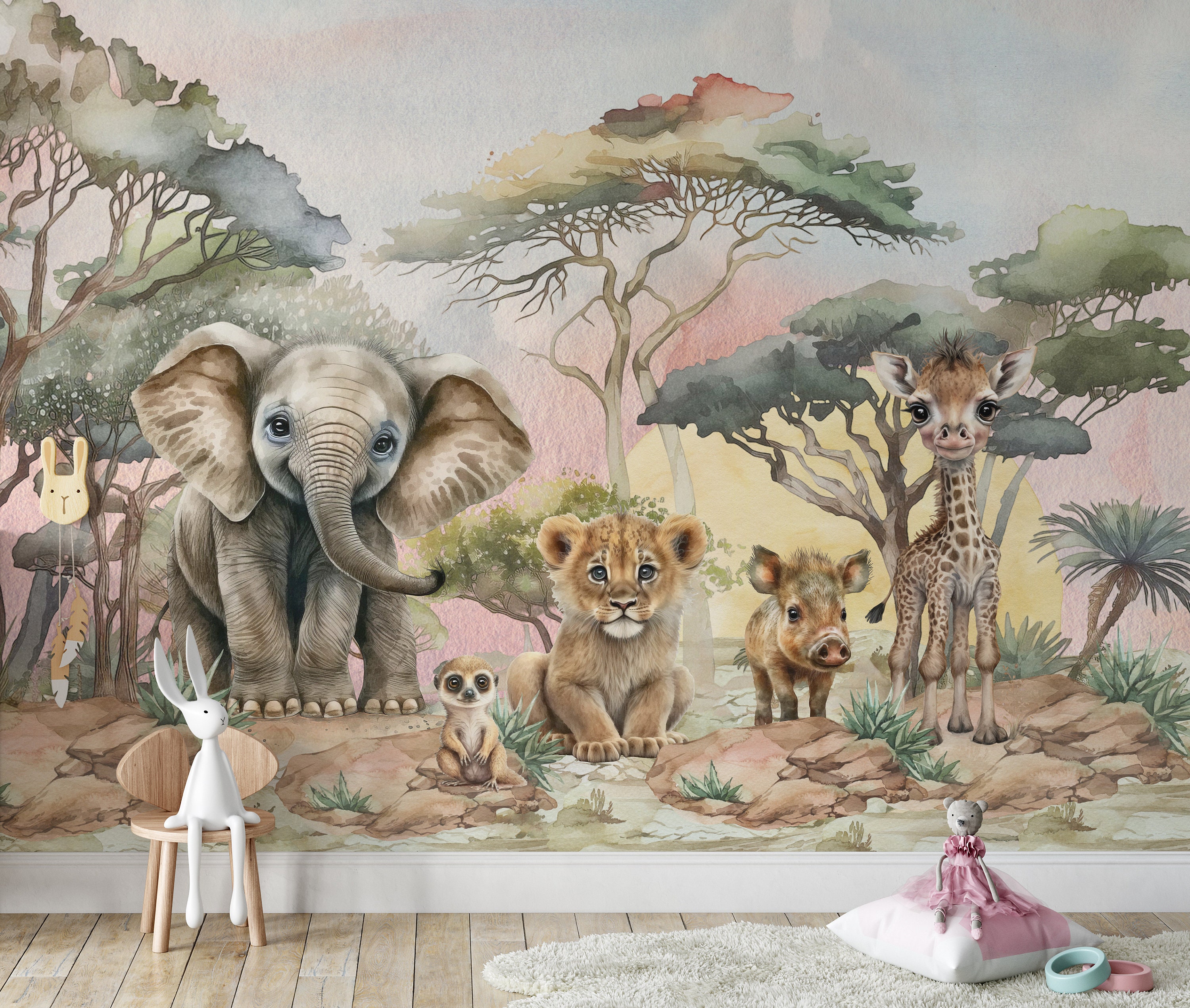 Safari animal wallpaper discount