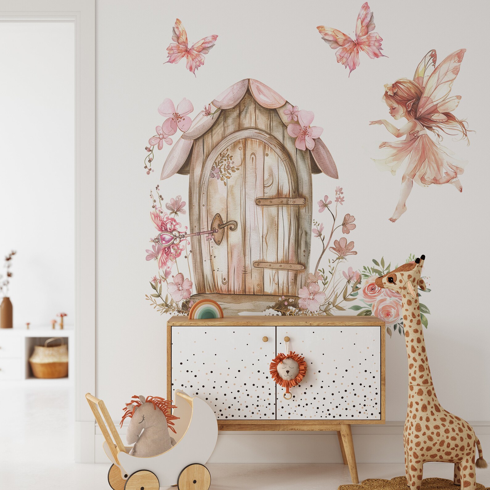 Fairy Wall Decals, Fairy Stickers, Girls Room Decor, Fairy Decor, Girls ...