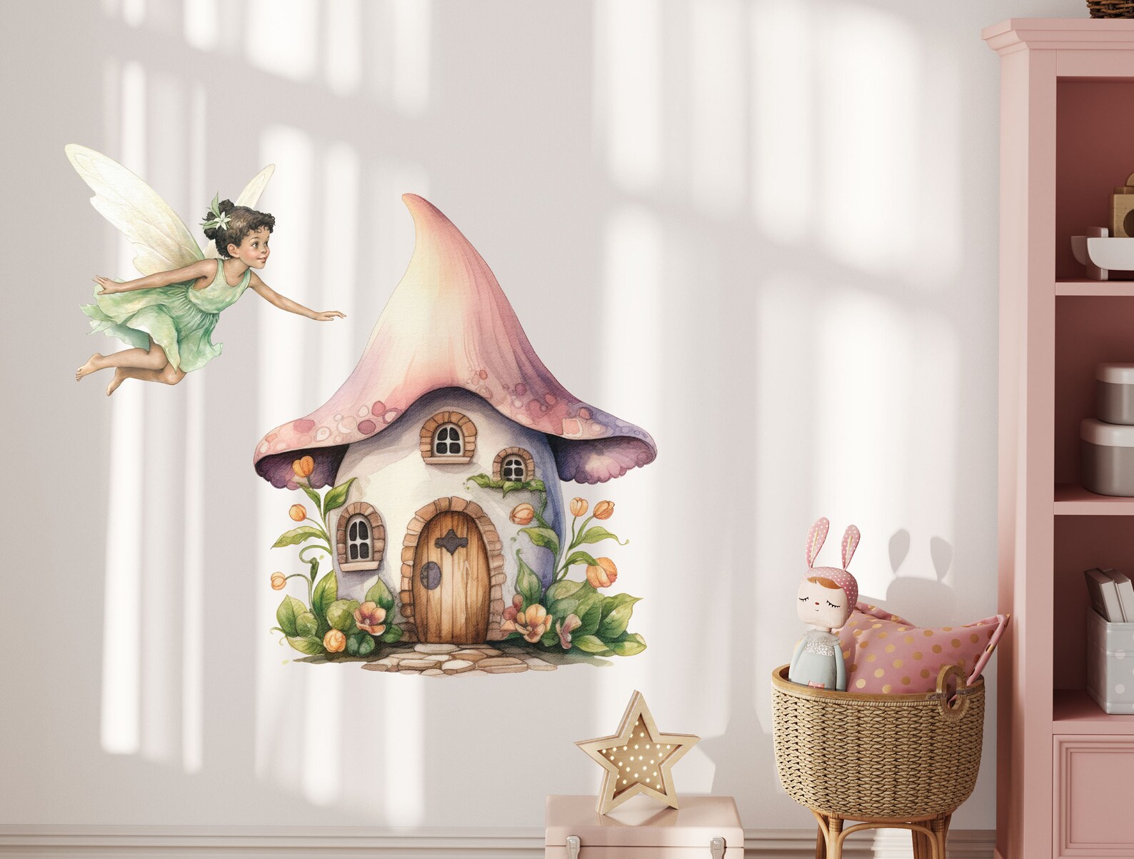 Fairy Wall Stickers, Fairy Wall Decals, Fairy Stickers, Girls Room ...
