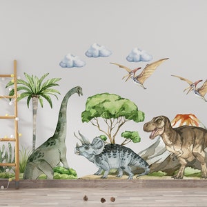 Sticker mural XXL - Dinosaure 2 - Deco Family