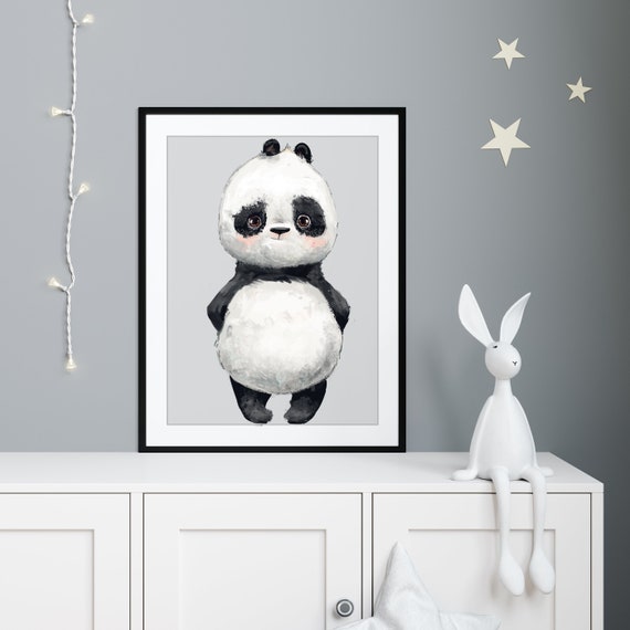 Panda beer baby print kung panda decor - Etsy Nederland