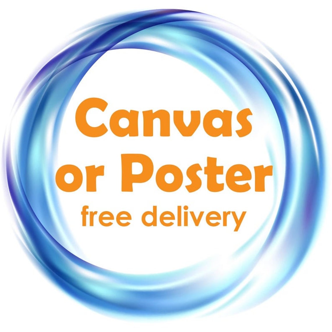 ADD-ON Canvas or Poster Print | Etsy