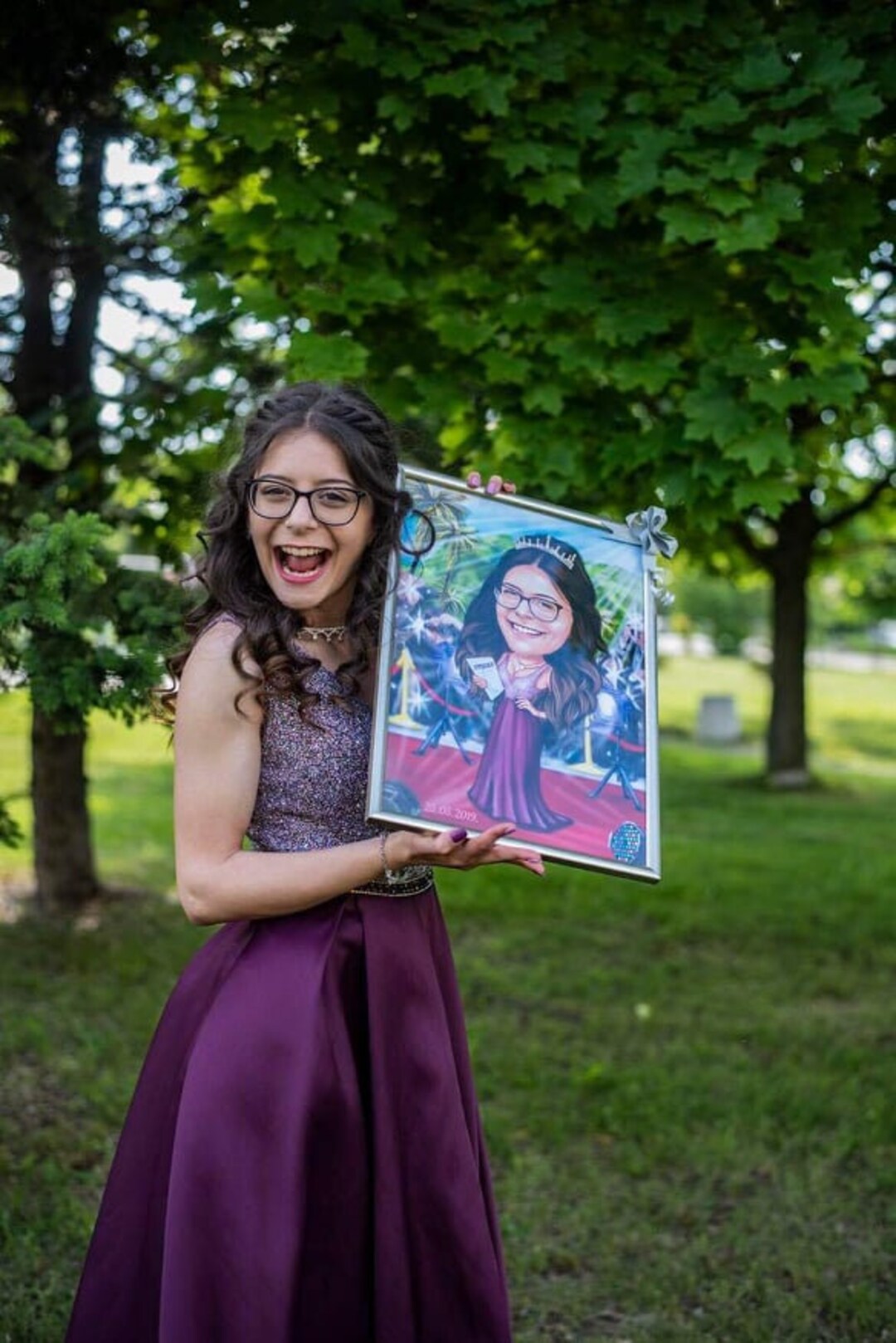Personalized Graduation Portrait: Custom Art to Celebrate Your ...