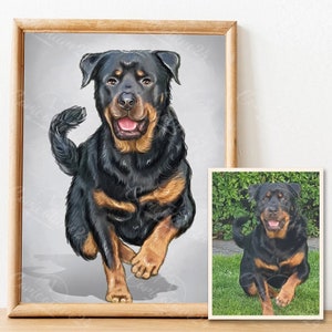 Pets (Dog, Cat) Caricature, Pets (Dog, Cat) Portrait, Caricature from Photo, Digital Portrait, Pets (Dog, Cat) Gift, Caricature Portrait