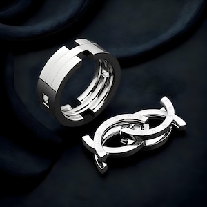 Classic Mens Poiso Ring - Transformable Dual Purpose Ring - Steampunk Statement Ring - Hip Hop Ring - Retro Men's Ring - Trendy Gift For Him