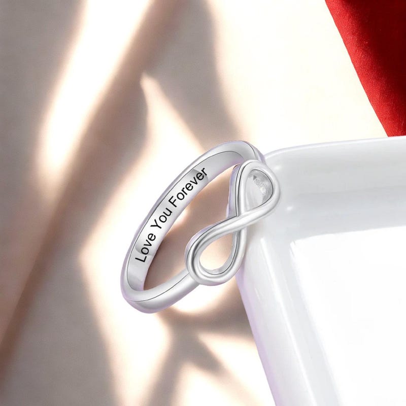 Custom Infinity Ring Infinity Rings - Etsy