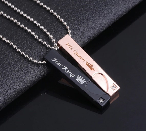 42 Best His and Hers Necklaces ideas in 2024 | his and hers necklaces,  couple necklaces, necklace