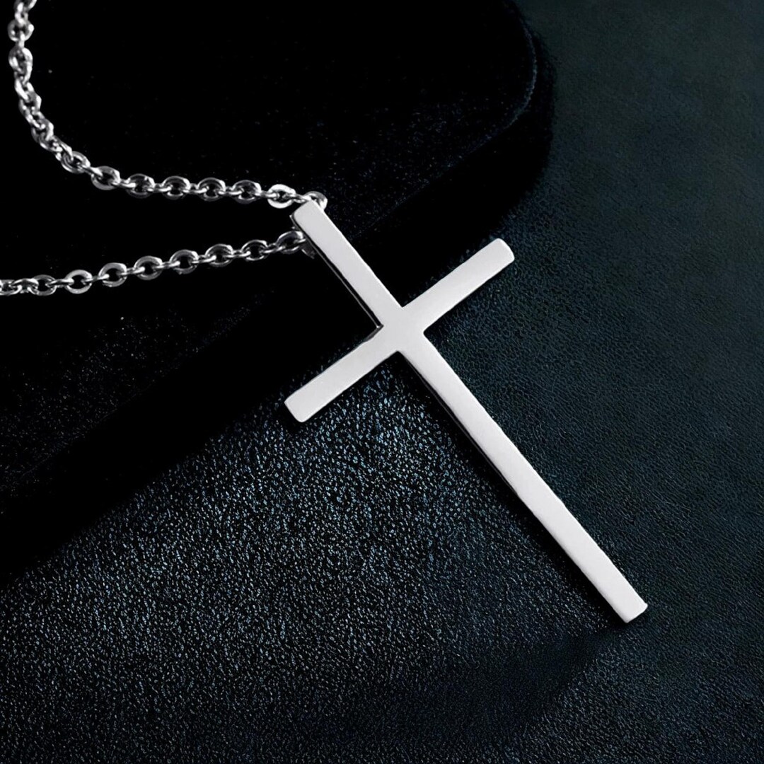 Katholische Jesus Kreuz Anhänger Titan Kruzifix Halskette Für