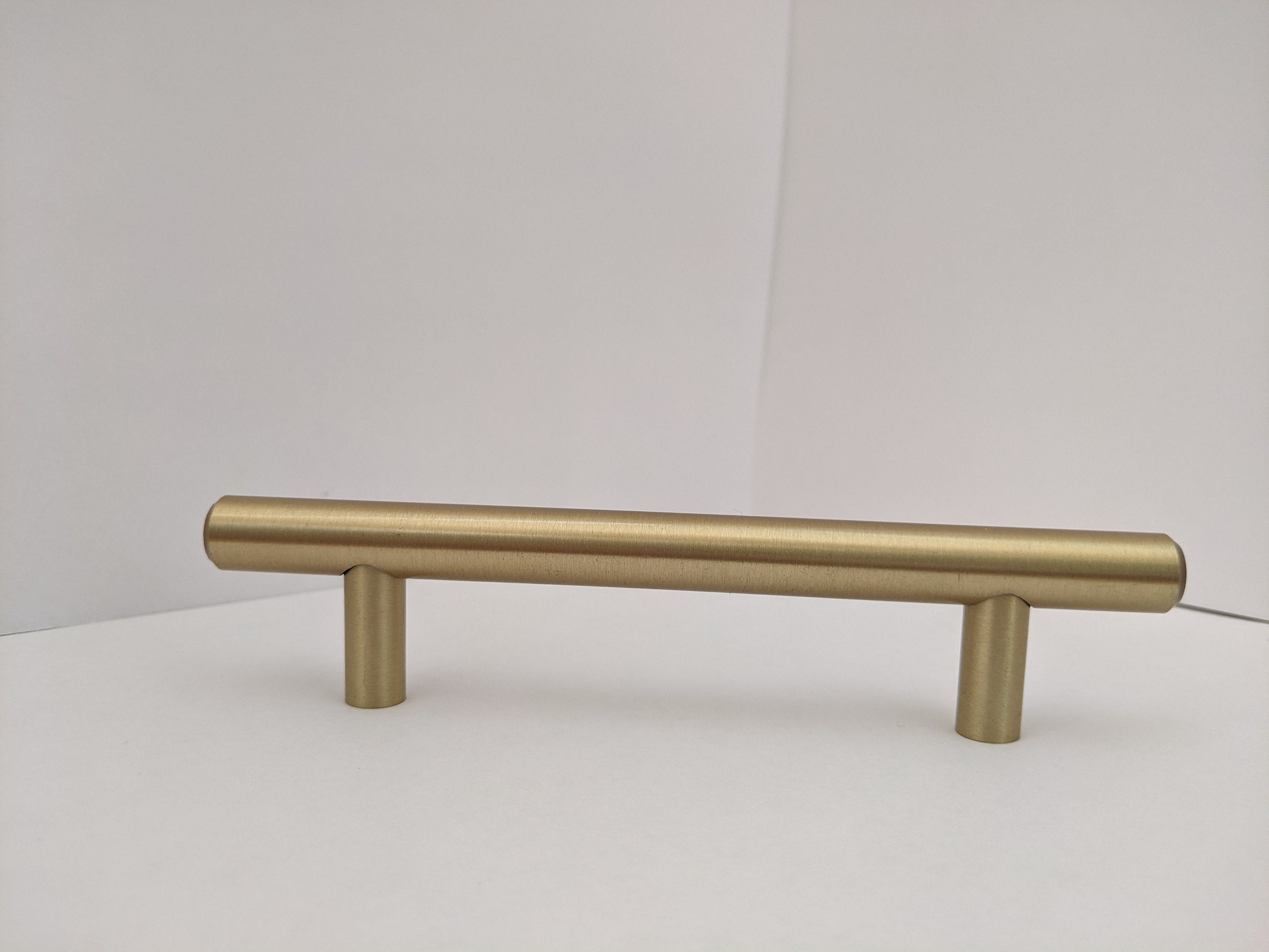 Solid Gold Kitchen Handles Drawer Pulls Etsy