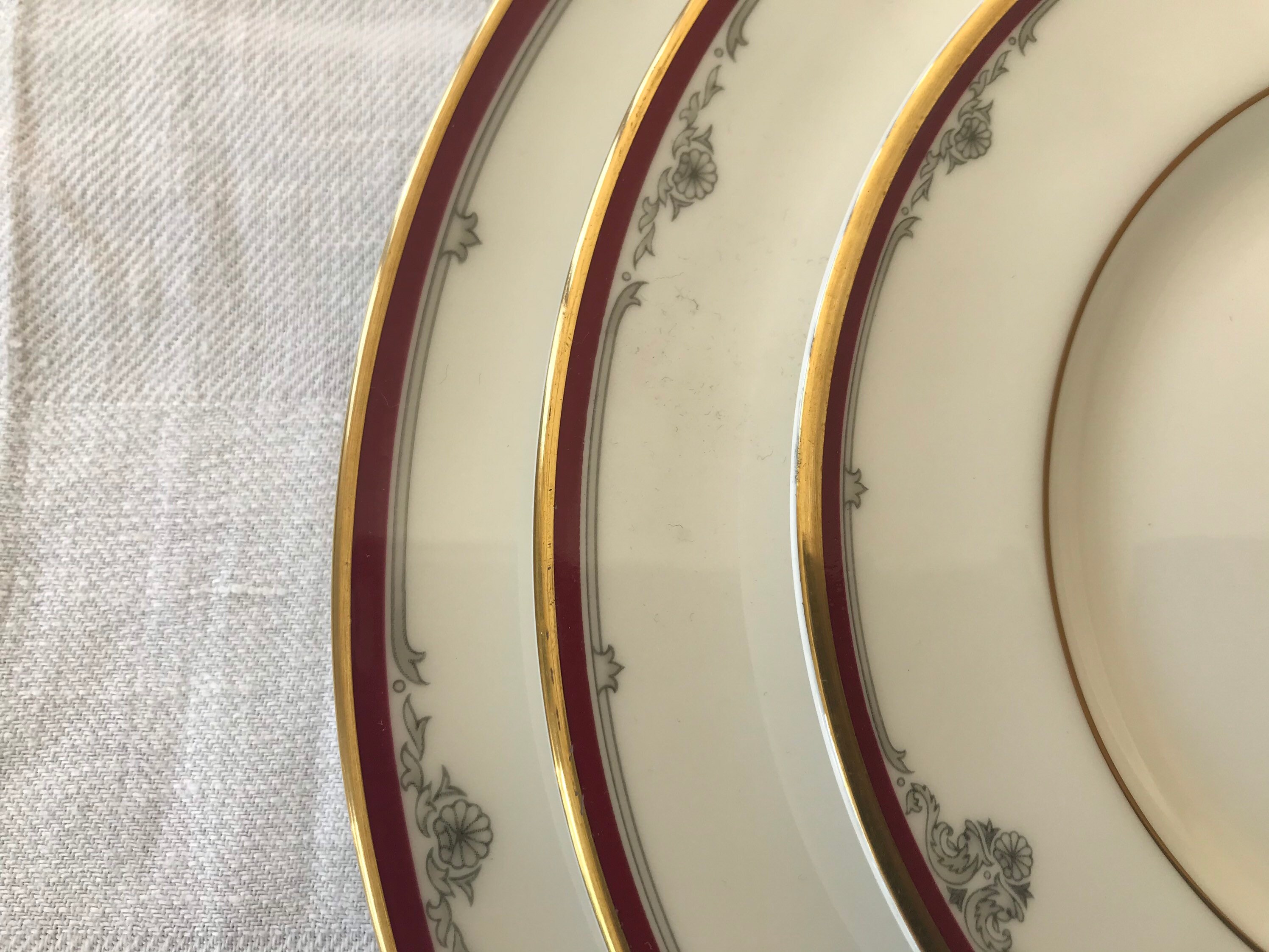 Vintage Antique Royal Doulton Cambridge China 5 piece place Etsy
