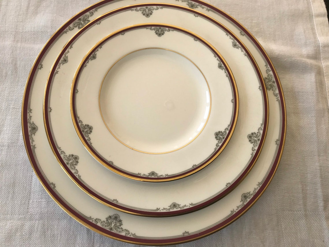 Vintage Antique Royal Doulton Cambridge China 5 piece place Etsy
