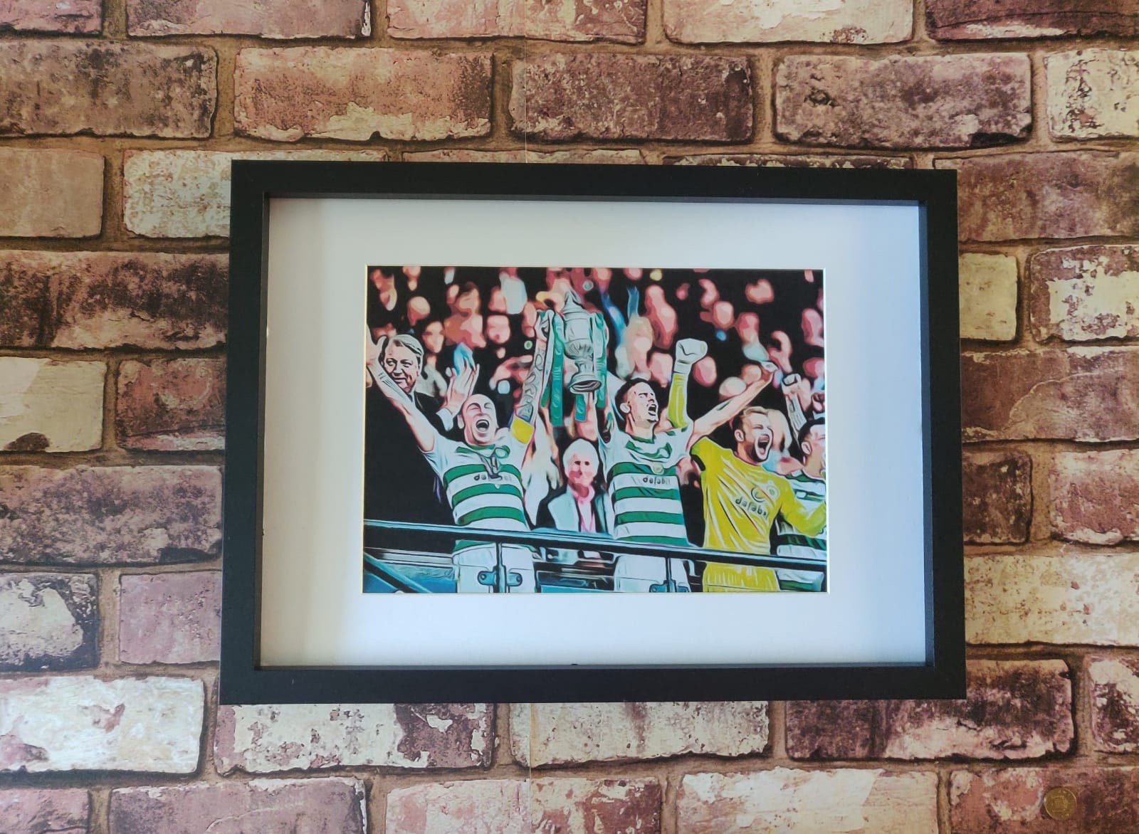 Celtic legends pop art football pictures prints