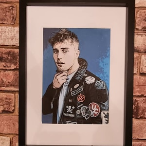 Sam Fender collection pop art poster prints