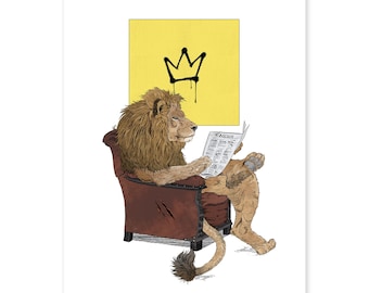 Lion King - Fine Art Print