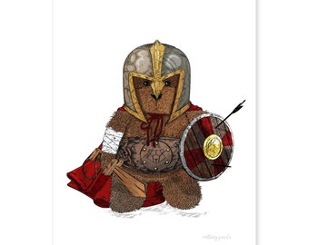 Brave Ted - Fine Art Print