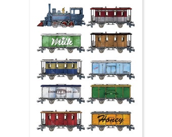 All Aboard - Fine Art Print