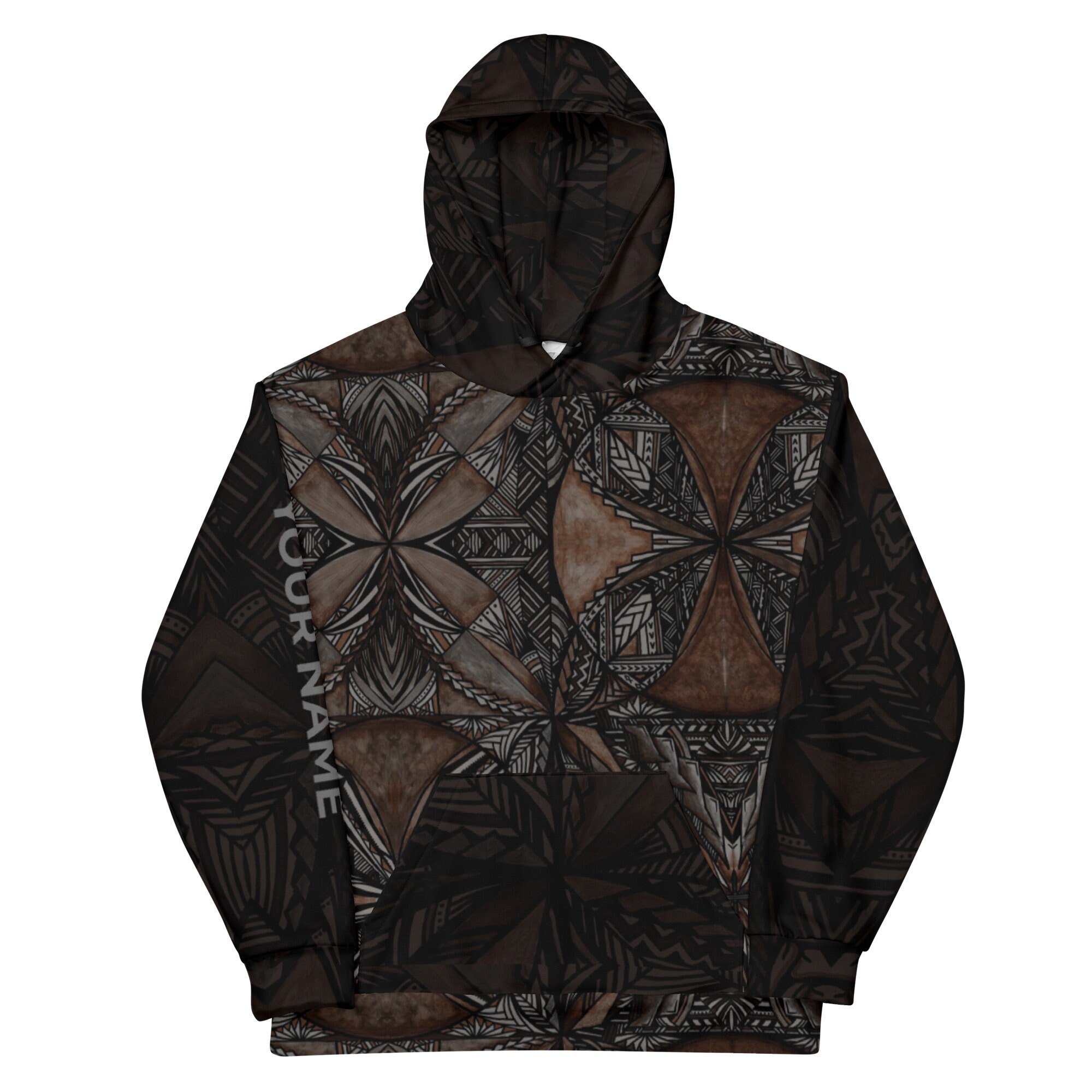 Samoan Hoodie - Black