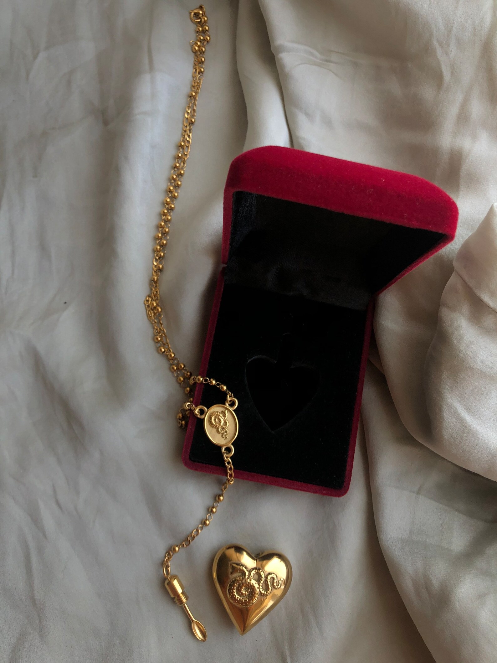 LANA DEL REY Colgante de corazón Collar & Caja Menta Etsy México