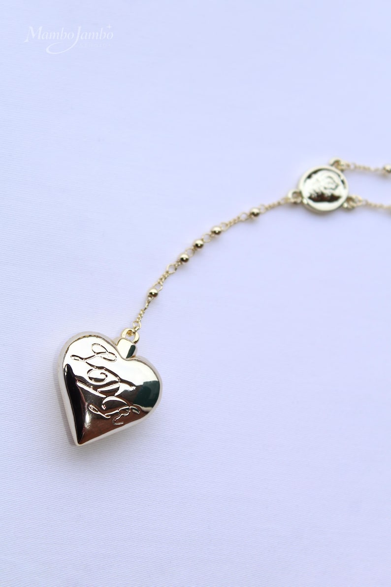 Collar Corazón Dorado, Colgante Cuchara Réplica de Lana Del Rey, Joyería Delicada, Regalo para Ella imagen 15