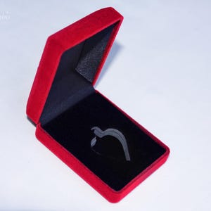 Collar con colgante de corazón, collar de cuchara de Lana Del Rey, joyería minimalista de plata. imagen 15