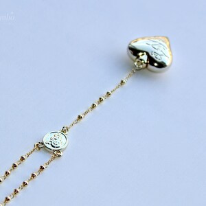 Collar Corazón Dorado, Colgante Cuchara Réplica de Lana Del Rey, Joyería Delicada, Regalo para Ella imagen 10