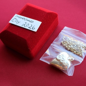 Collar Corazón Dorado, Colgante Cuchara Réplica de Lana Del Rey, Joyería Delicada, Regalo para Ella imagen 6