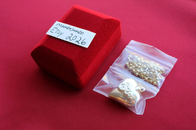 Collar Corazón Dorado, Colgante Cuchara Réplica de Lana Del Rey, Joyería Delicada, Regalo para Ella imagen 6