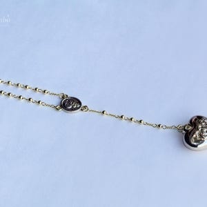 Collar Corazón Dorado, Colgante Cuchara Réplica de Lana Del Rey, Joyería Delicada, Regalo para Ella imagen 8