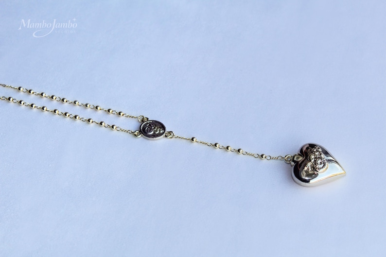 Collar Corazón Dorado, Colgante Cuchara Réplica de Lana Del Rey, Joyería Delicada, Regalo para Ella imagen 8