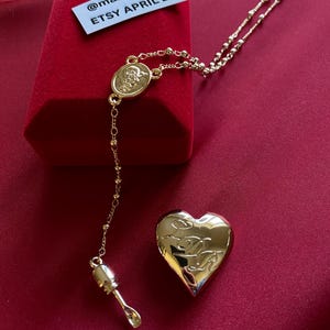 LANA DEL REY - Ciondolo a forma di cuore - Collana e scatola - Replica 1:1 Qualità A++++