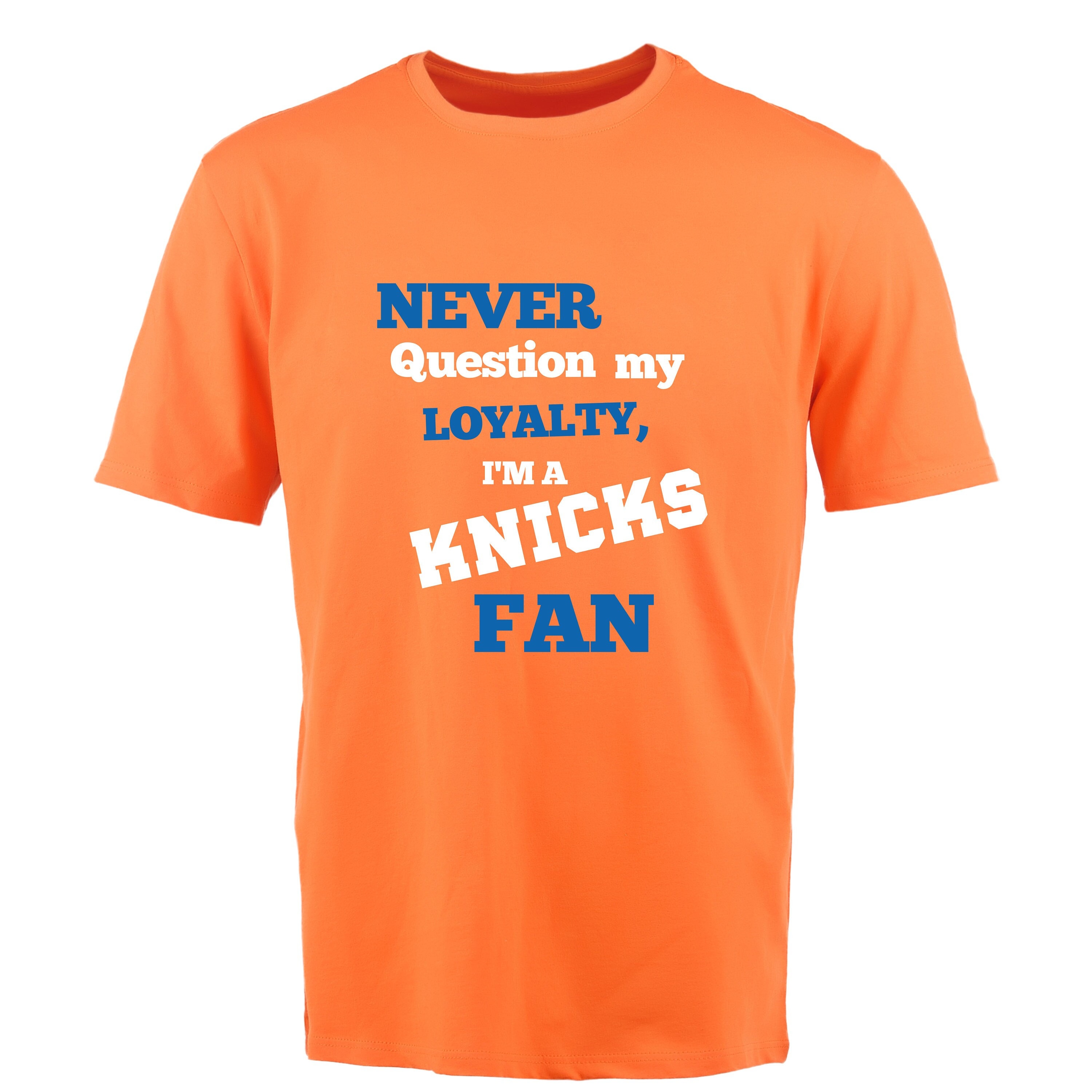 UNK Knicks White T- SHIRT NBA STORE XL COTTON Short Sleeve 52" Chest