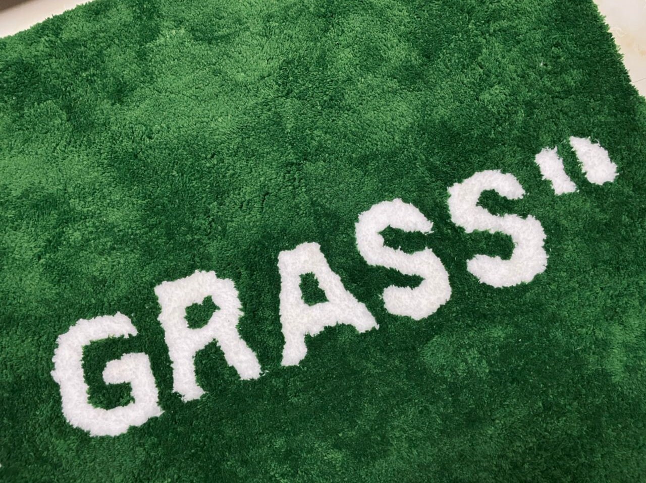 Wet Grass Rug Custom Hypebeast Carpet fedex Shipping | Etsy