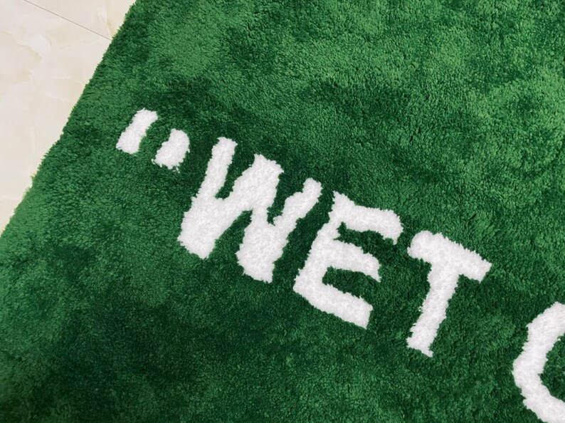 Wet Grass Rug Custom Hypebeast Carpet fedex Shipping Etsy