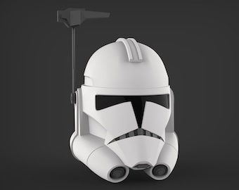 ARC Clone Trooper Helmet Animated Phase 2 TCW 3D Print STL Files