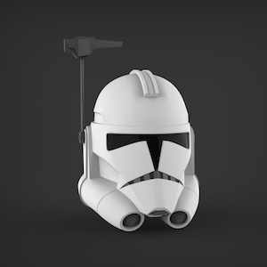ARC Clone Trooper Helmet Animated Phase 2 TCW 3D Print STL Files