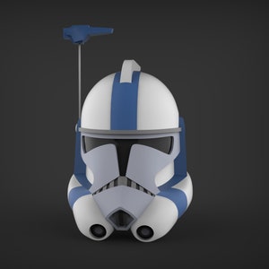 ARC Clone Trooper Helmet Animated Phase 1 TCW 3D Print STL Files