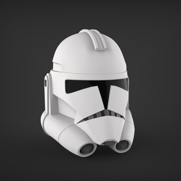 Clone Trooper Helmet Animated Phase 2 TCW 3D Print STL Files