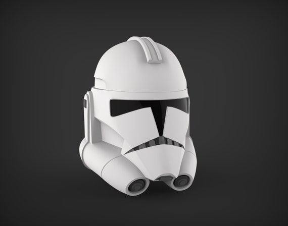 clone trooper helmet phase 2 drawing
