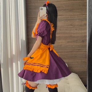 Plus Size Halloween Maid Costume Women / Halloween Adult Costume ...
